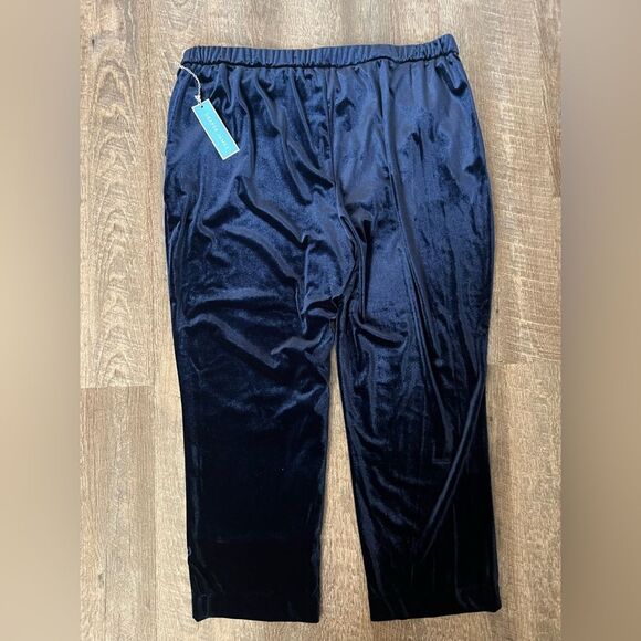 Draper James Velvet Ankle Pants- Size XXL - Picture 4 of 10